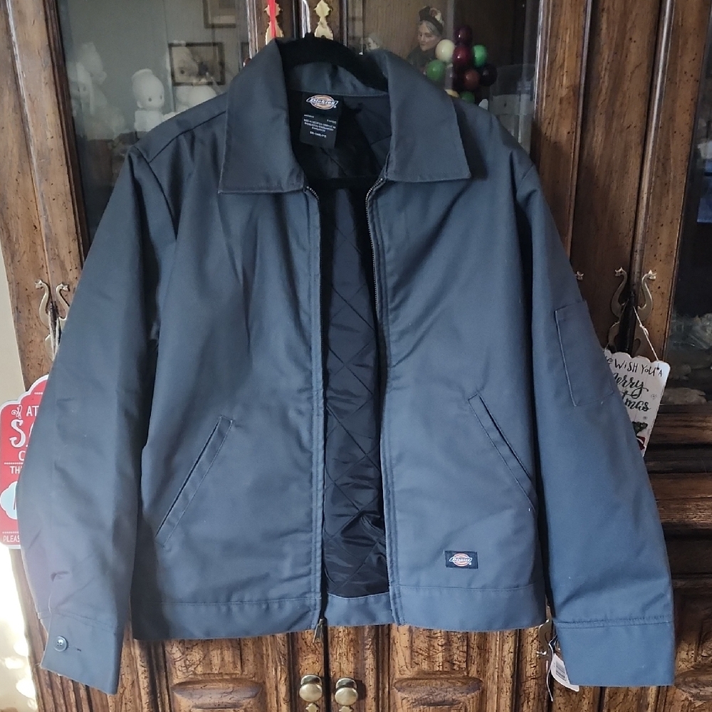 Dickies Men's Dark Grayish Blue Insulated Jacket